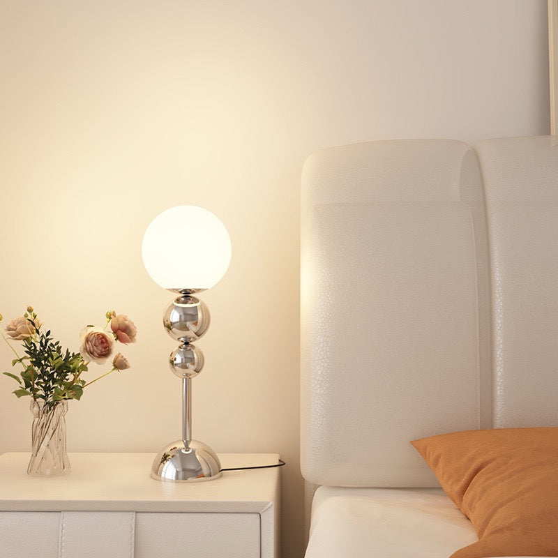 Lampadaire Vertical Boule en Verre - Ambiance Cocooning
