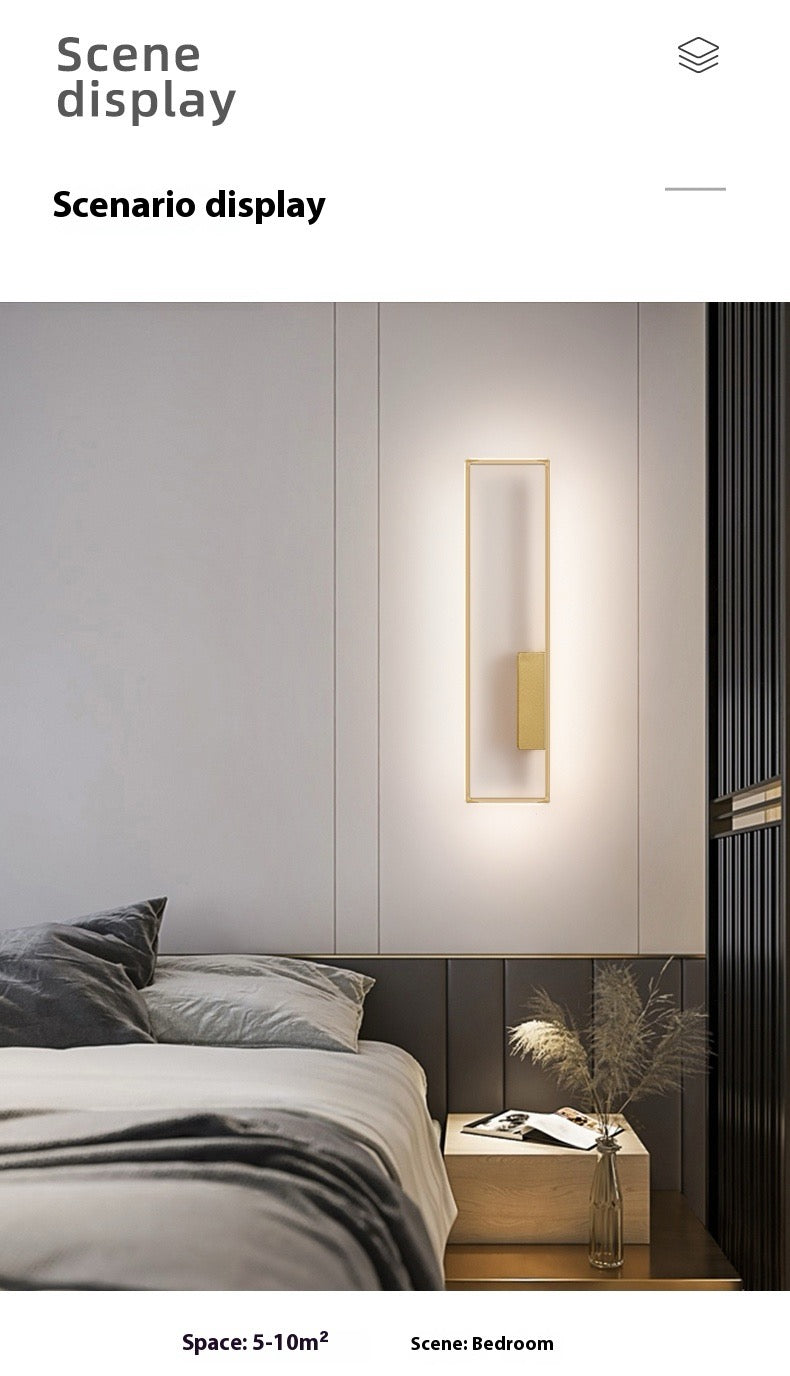Applique Murale Rectangulaire LED Nordic
