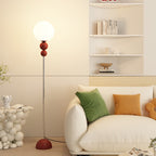 Lampadaire Vertical Boule en Verre - Ambiance Cocooning