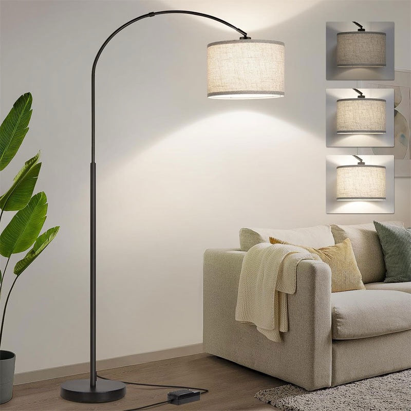 Lampadaire Arqué Minimaliste – Style Fishing