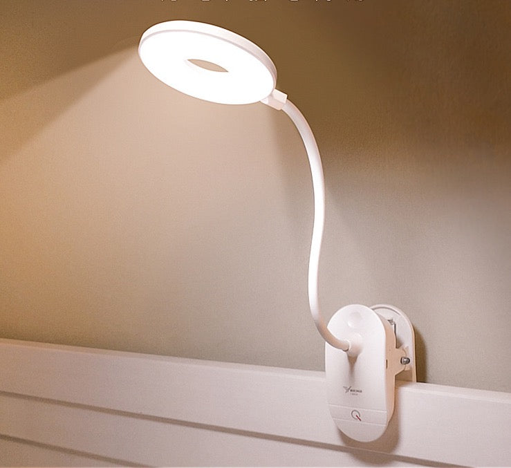 Lampe de Bureau LED USB avec Pince – Protection Oculaire
