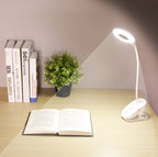 Lampe de Bureau LED USB avec Pince – Protection Oculaire