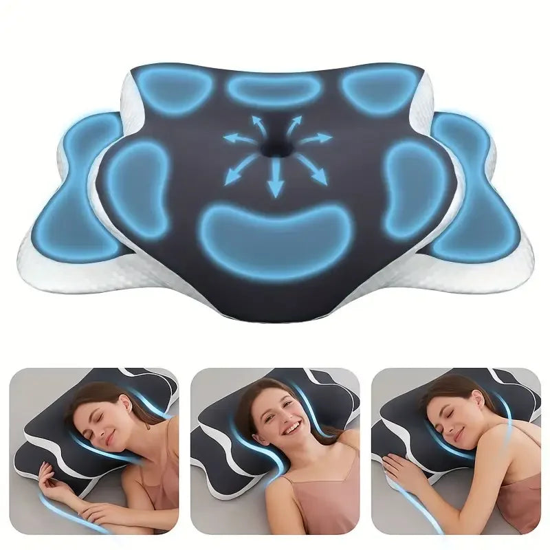 Oreiller orthopédique rafraîchissant - Mousse à mémoire de forme