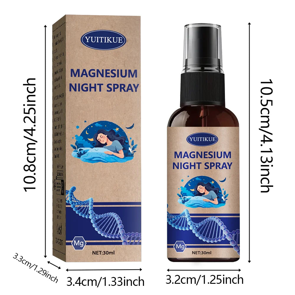 Spray de nuit au magnésium - Aide à la relaxation et au sommeil