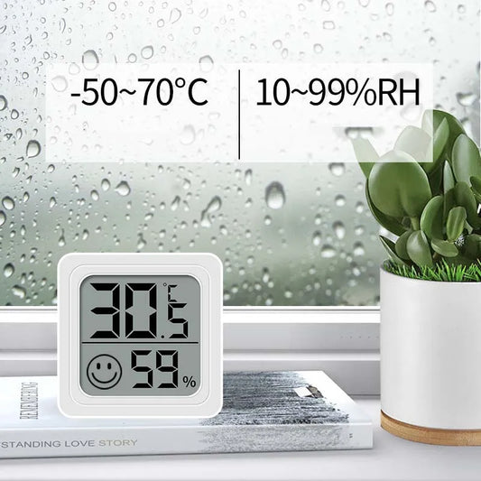 Thermomètre hygromètre digital de chambre - Confort de sommeil