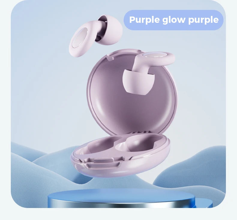 Silicone earplugs - Noise reduction for sleeping