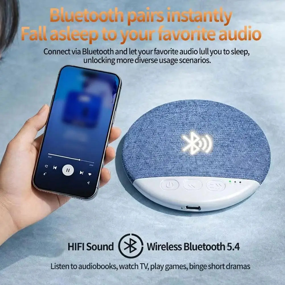Mini haut-parleur Bluetooth bruit blanc - Aide au sommeil