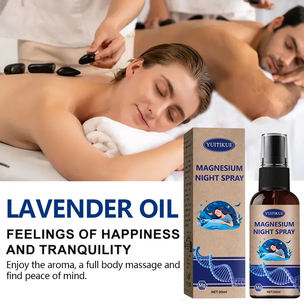 Spray de nuit au magnésium - Aide à la relaxation et au sommeil